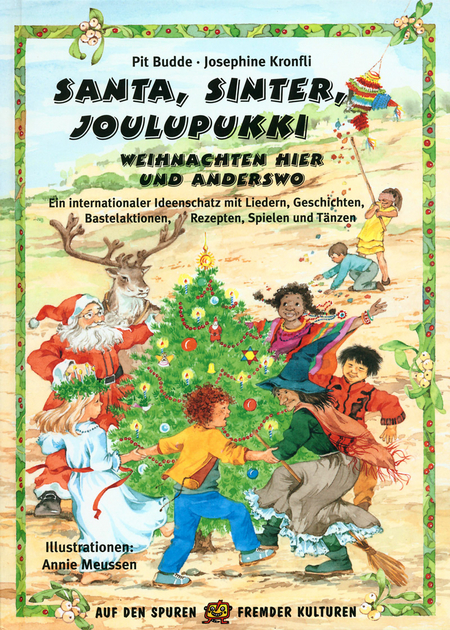 Lieder-/Sachbuch Santa, Sinter, Joulupukki